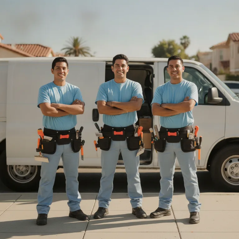Ladrilhador equipe em Aparecida de Goiania